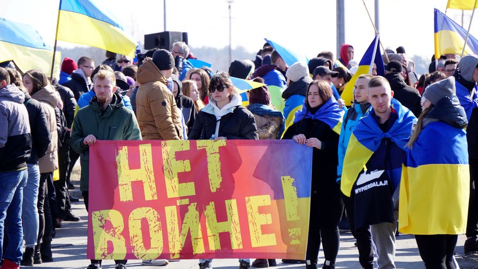 protest na granicy w Koroszczynie