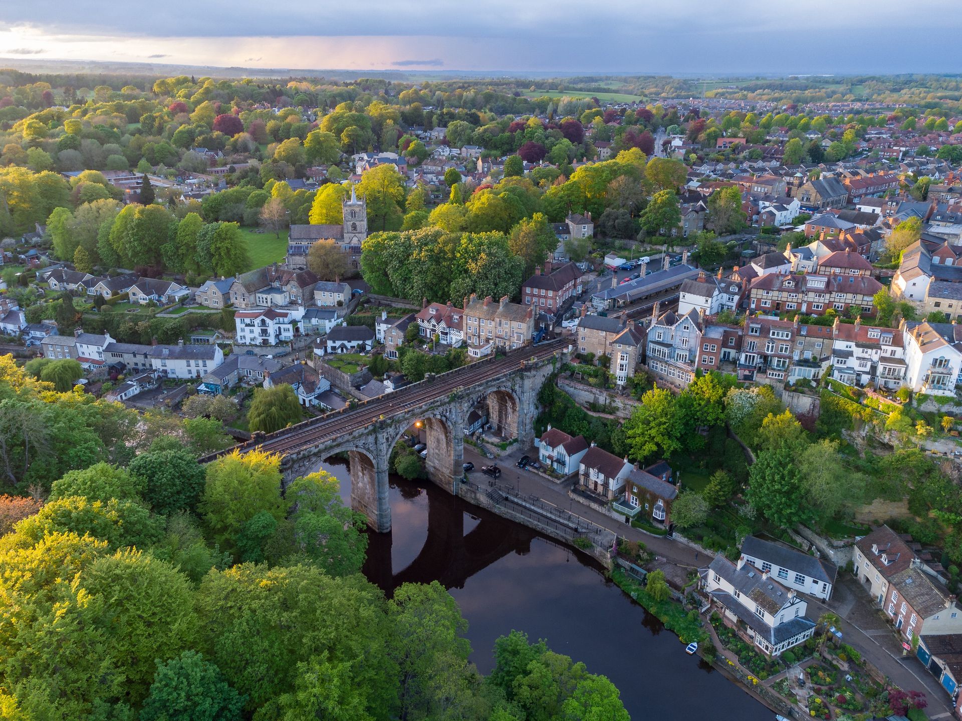 Wiadukt nad rzeką Nidd