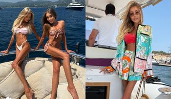 Julia Dybowska dodała zdjęcia z jachtu w bikini. Internauci martwią się o jej zdrowie (ZDJĘCIA)