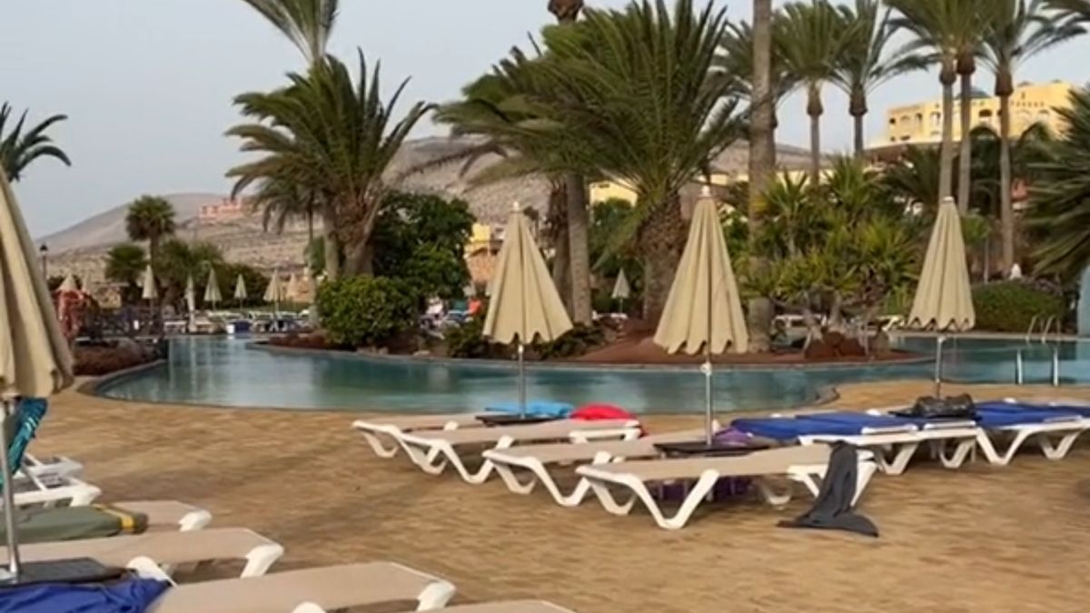 O 7:00 wszystkie leżaki były już zarezerwowane