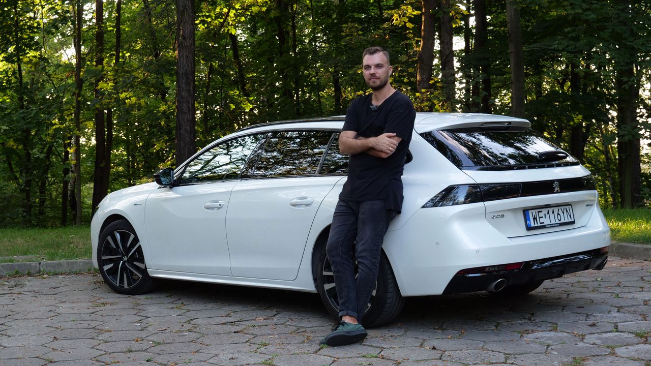 Test wideo: Peugeot 508 SW Hybrid - brakuje w nim kropki nad "i"