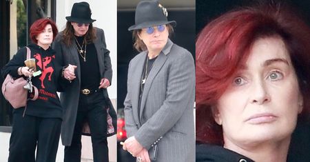 66-letnia Sharon i 70-letni Ozzy Osbourne'owie wracają z lunchu, trzymając się za ręce (FOTO)