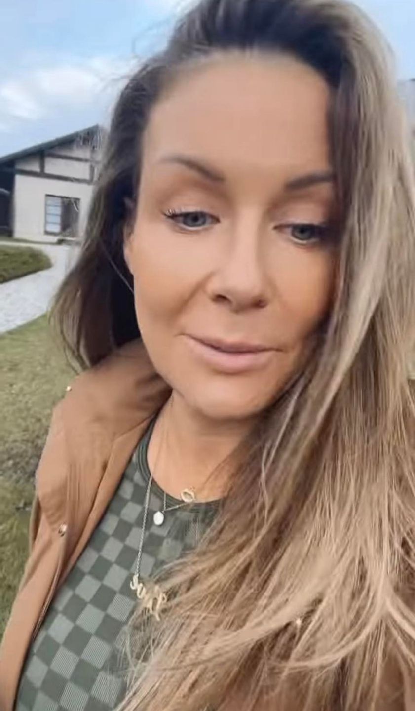 Małgorzata Rozenek na obozie Anny Lewandowskiej