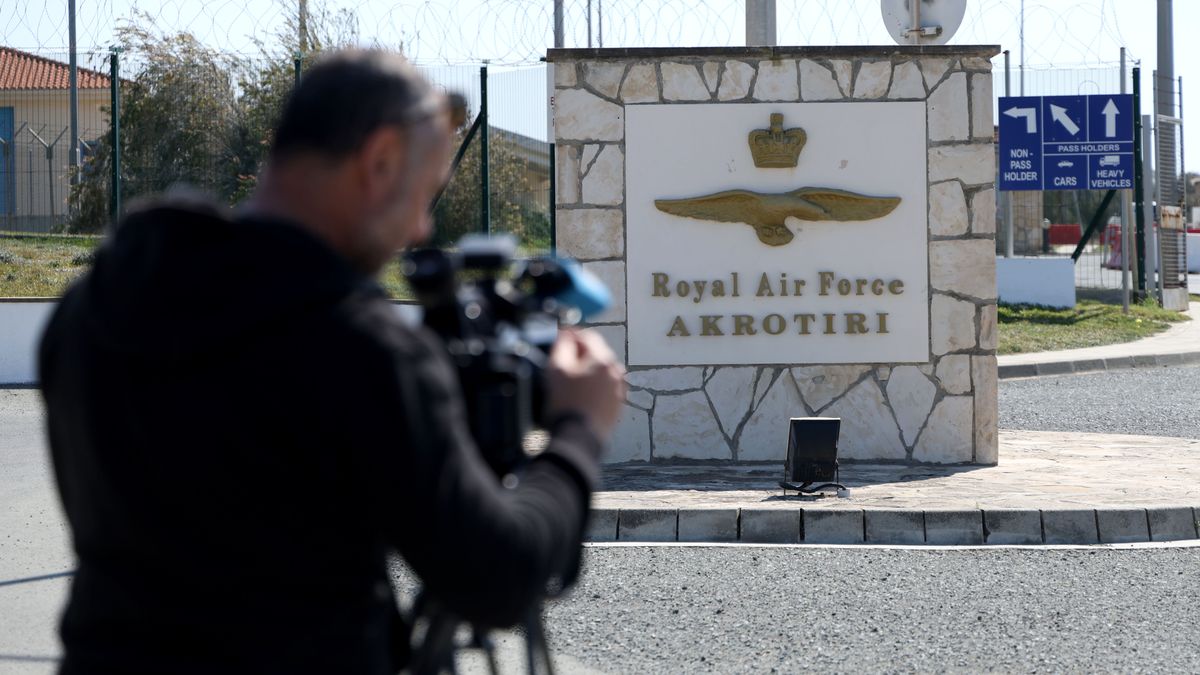 Irański dron rozbił się w brytyjskiej bazie RAF na Cyprze