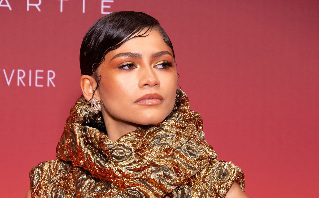 Zendaya na premierze "Diuny: Części drugiej" w Paryżu