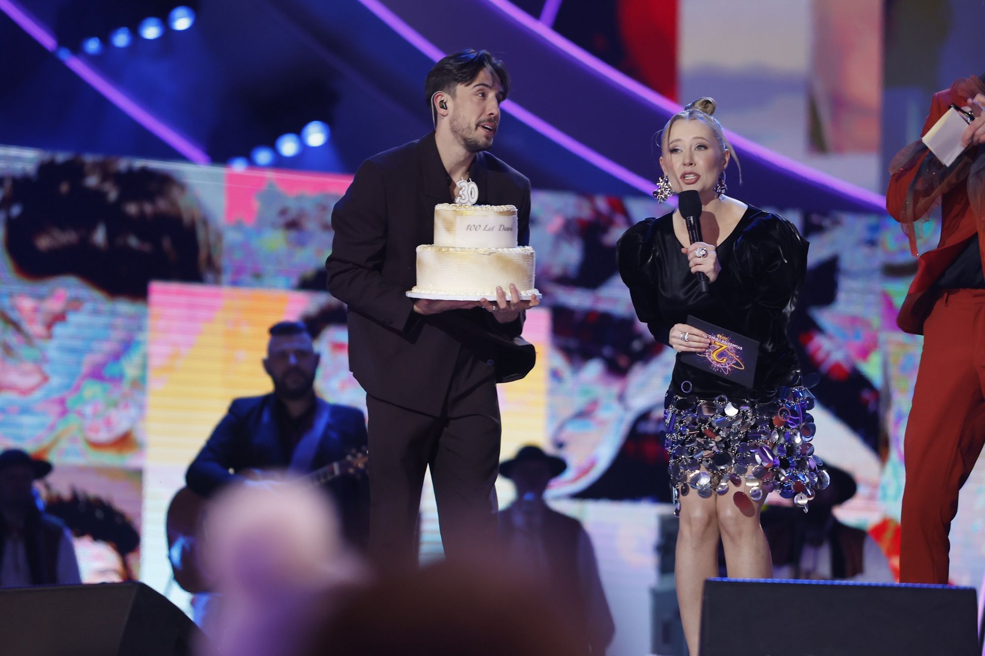 Dawid Kwiatkowski świętował urodziny na Sylwestrze TVP