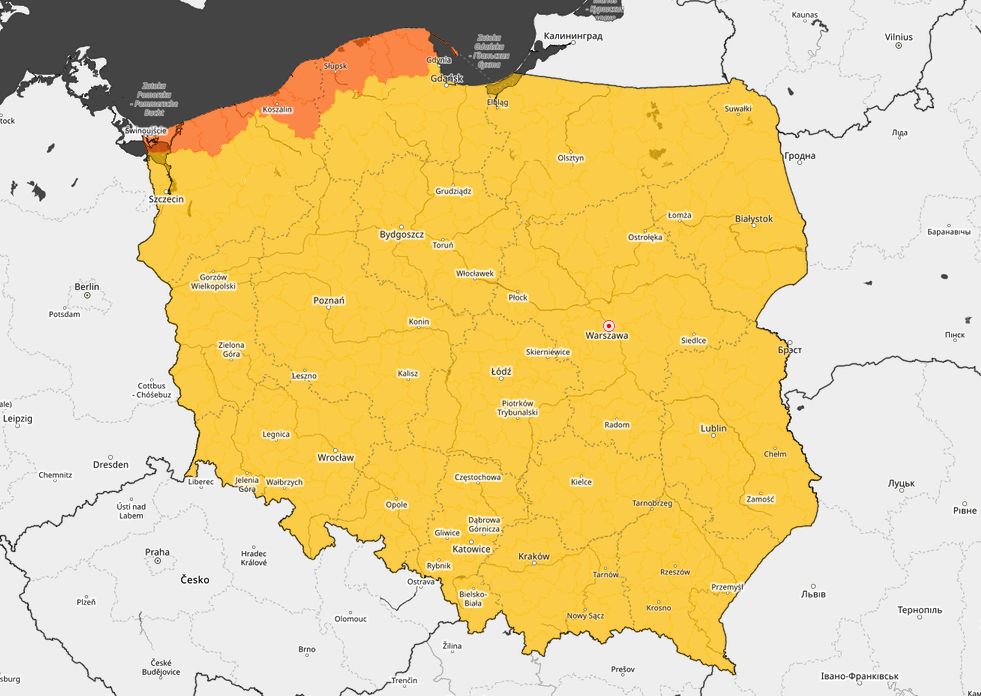 Ostrzeżenia IMGW