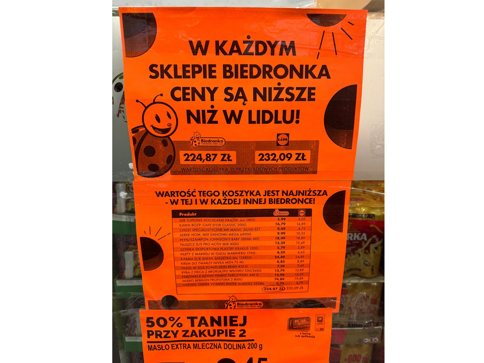 Nowa bitwa Biedronki i Lidla