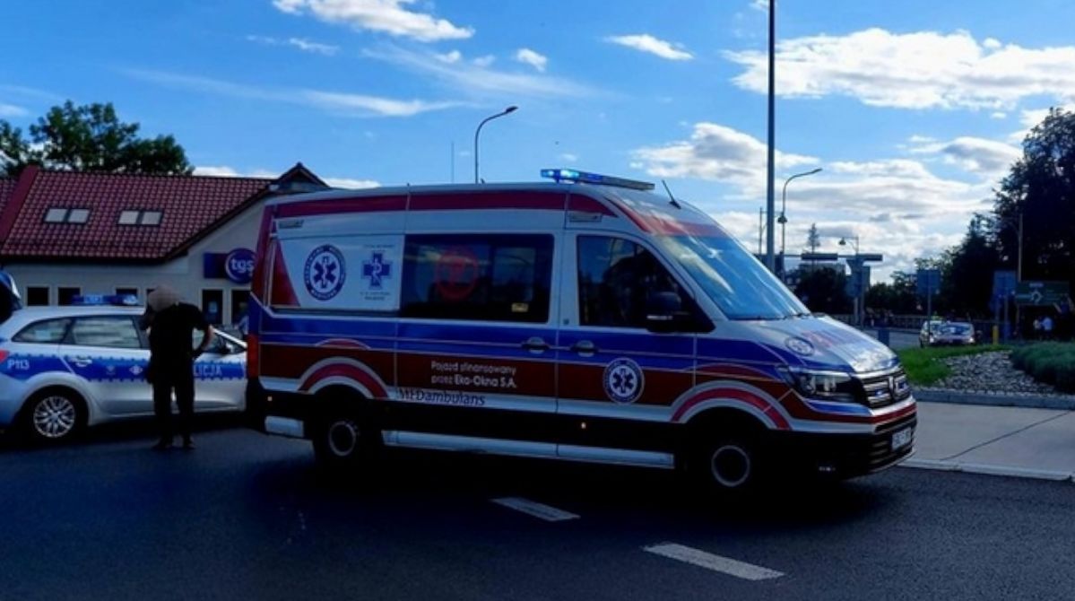 Racibórz: Wypadek motocyklisty. Kierujący nie opanował maszyny