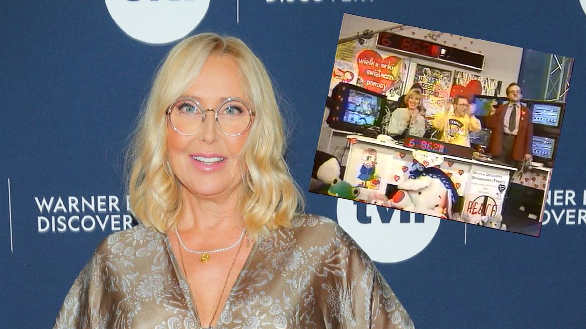 Agata Młynarska wspomina początki WOŚP