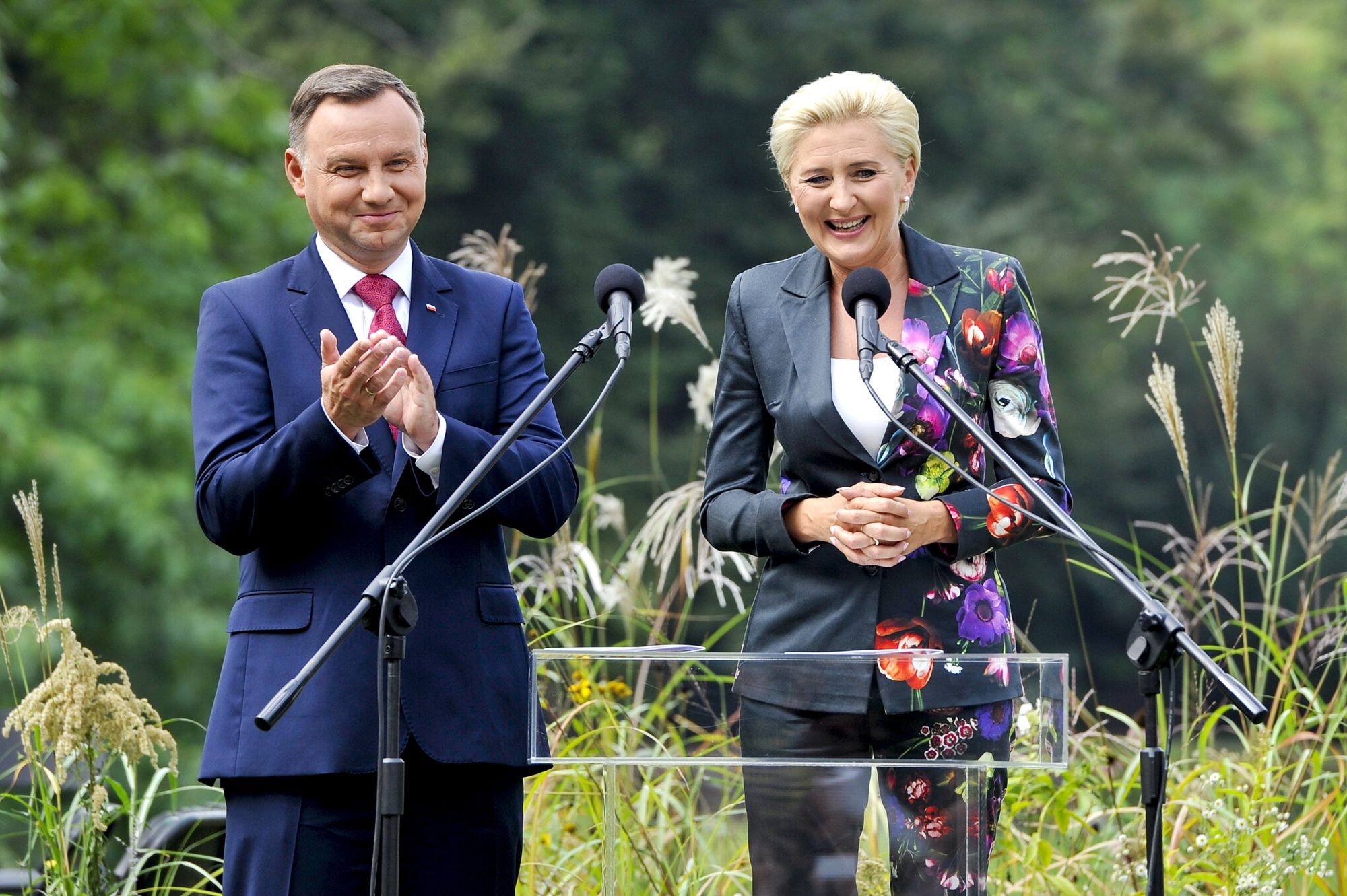 Andrzej i Agata Dudowie 