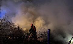 Tragiczny pożar w Zegrzu. Jedna osoba nie żyje