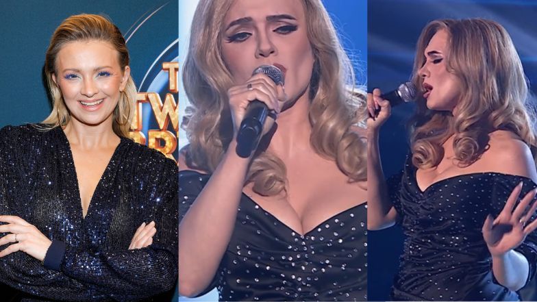 Barbara Kurdej-Szatan wcieliła się w Adele w "Twoja Twarz Brzmi Znajomo"