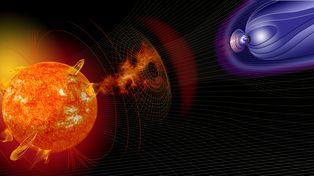 Misja HENON i instrument MAGIC: ostrzeżenia przed burzą słoneczną nawet 3 godziny wcześniej