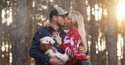 Ola Ciupa całuje się z partnerem. Poczuli święta
