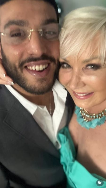 Anna Stasiukiewicz z mężem