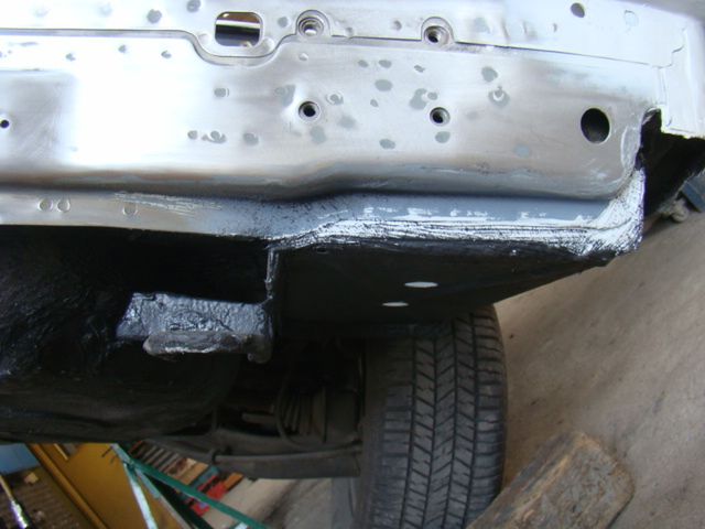 Mercedes 450 SL (R107) - blacharka bagażnika 7