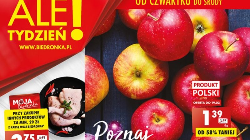 Biedronka gazetka od czwartku 17.03