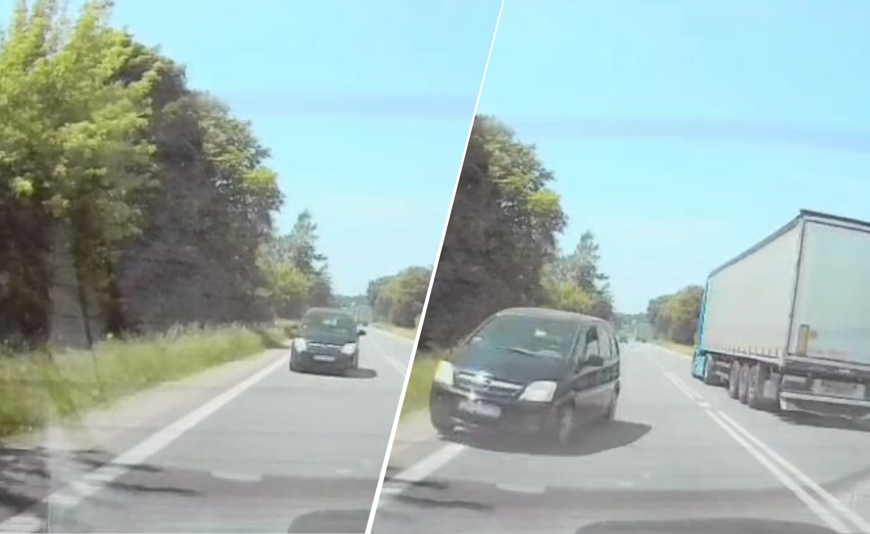 O włos od tragedii. Policja publikuje nagranie