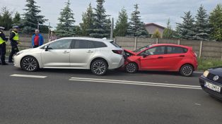 Groźne zderzenie dwóch pojazdów w Stawkach