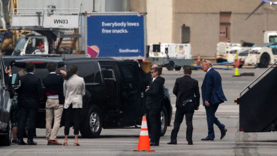 Trump w drodze do sądu