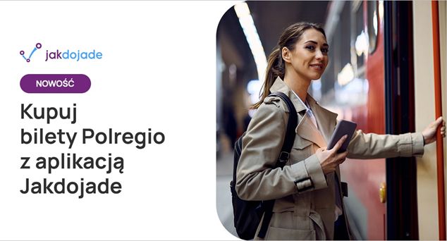 Bilety Polregio do kupienia w aplikacji Jakdojade