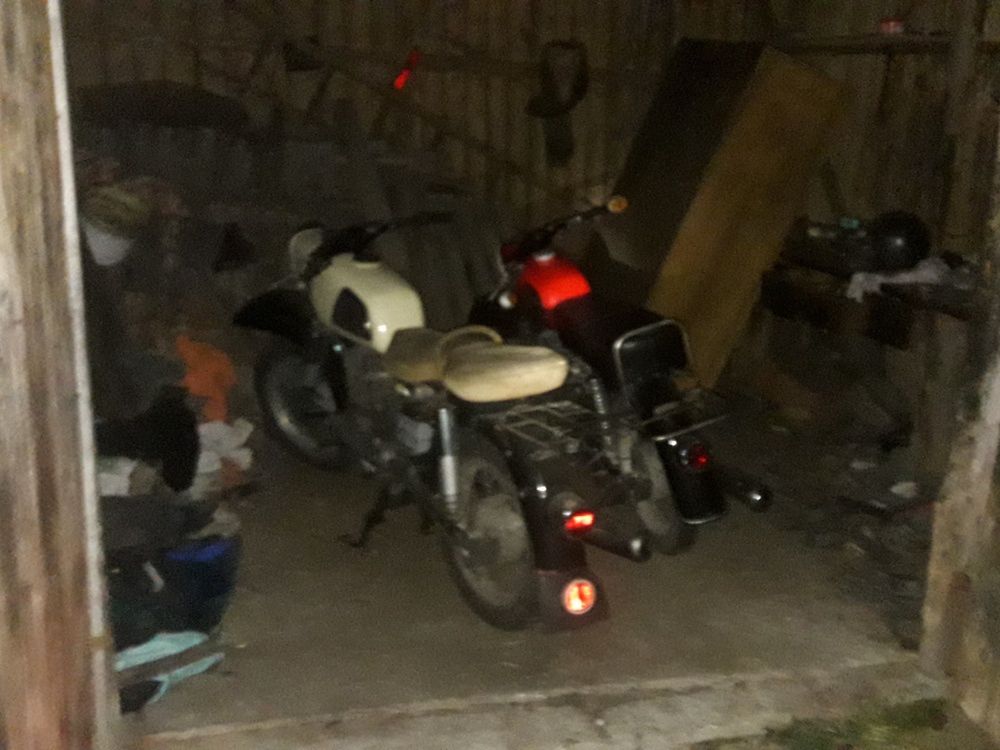 Policja odzyskała skradzione motocykle
