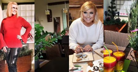 Tak mieszka Katarzyna Skrzynecka: Balkon pełen zieleni, egzotyczne dodatki i widok na biurowce (ZDJĘCIA)