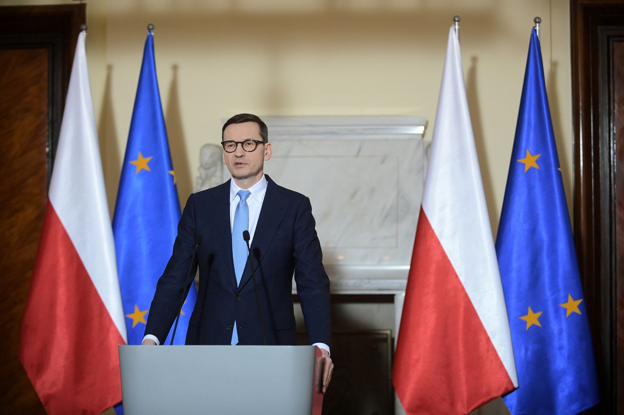 Wojna w Ukrainie. Morawiecki z pilnym apelem. "Tworzy się mapa ludobójstwa XXI wieku"