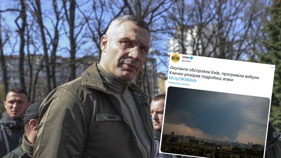 Kijów ostrzelany przez Rosjan. Kliczko apeluje do mieszkańców