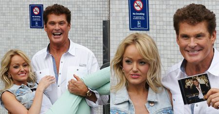Nowa laska Hasselhoffa (27 LAT MŁODSZA!)