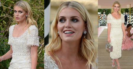 Lady Kitty Spencer błyszczy w Wenecji bez starszego o 32 lata męża milionera (ZDJĘCIA)