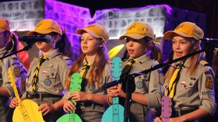 Radomsko: Koncert Zuchów na 40. Ogólnopolskim Harcerskim Festiwalu Artystycznym OPAL 2025