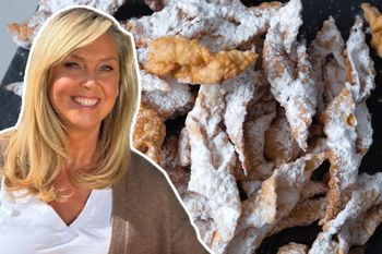 Ewa Wachowicz chrust smaży tylko w ten sposób. Musi się szybko zezłocić