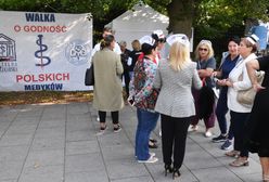 Protest medyków. "Całe społeczeństwo oczekuje rozwiązania problemu"