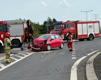 Lubuskie: Wypadek w Lubomyślu. Droga krajowa nr 25 zablokowana
