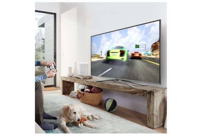 Telewizor 4K marki Samsung pozwala na oglądanie filmów w doskonałej jakości