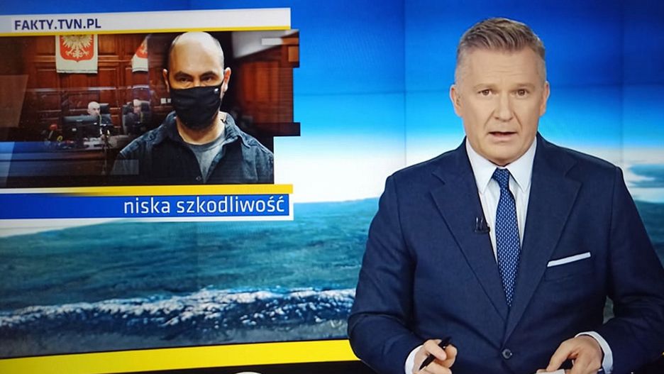 "Fakty" pokazały ujęcia z sali sądowej. Jakub Żulczyk wygrał proces. Poszło o "debila"