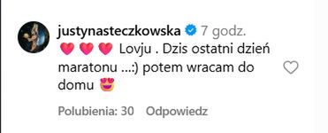 Odpowiedź Justyny Steczkowskiej 