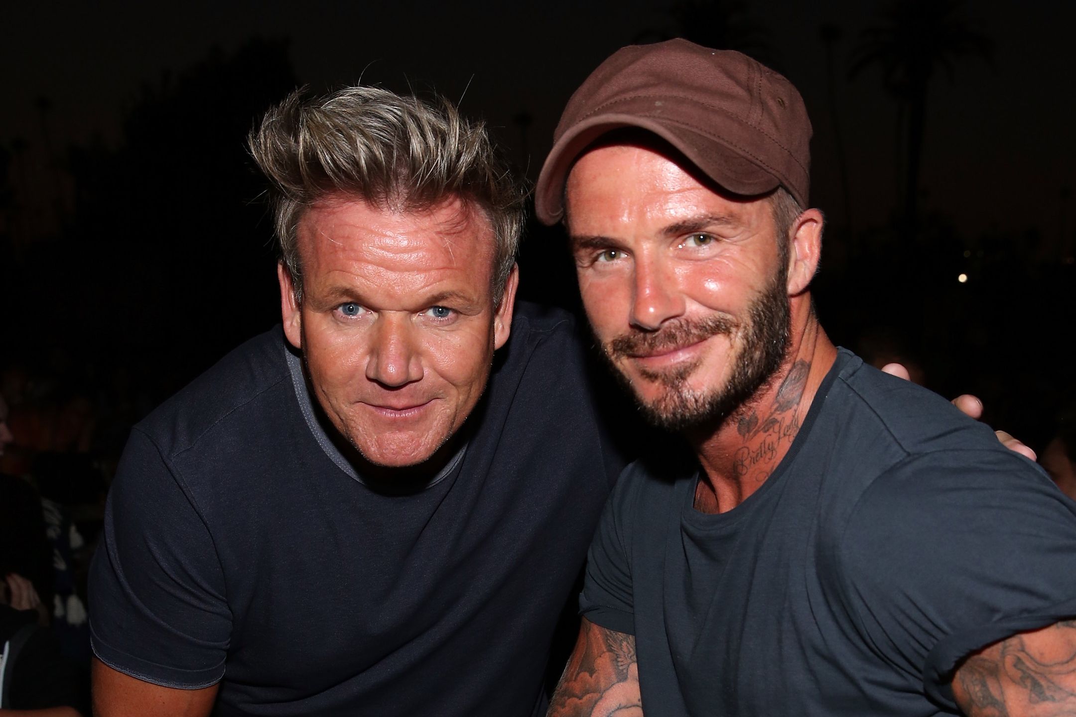 Gordon Ramsay i David Beckham