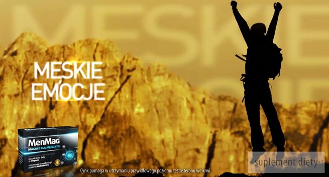 MenMag Energy reklamowany jako „męski magnez o poszerzonym składzie” (wideo)