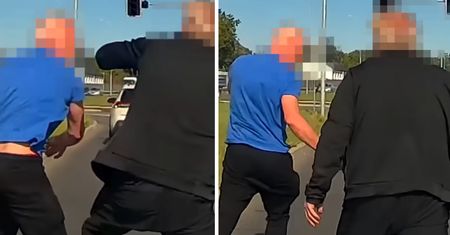Bójka dwóch kierowców na drodze. Policja prowadzi poszukiwania