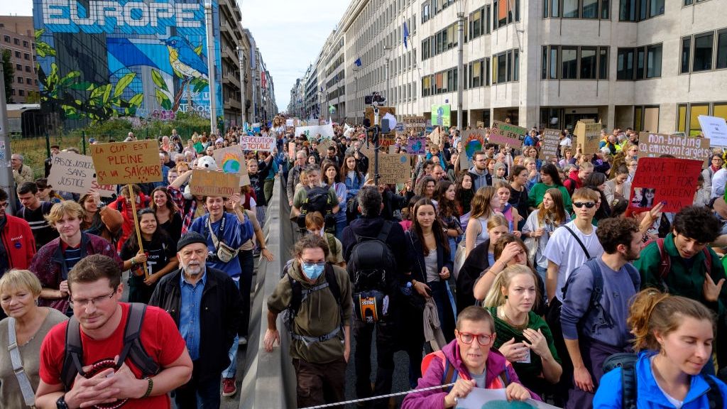 Kwestie klimatu to jeden z tematów interesujących obywateli UE. W Brukseli pod koniec roku zorganizowano  "klimatyczny marsz"