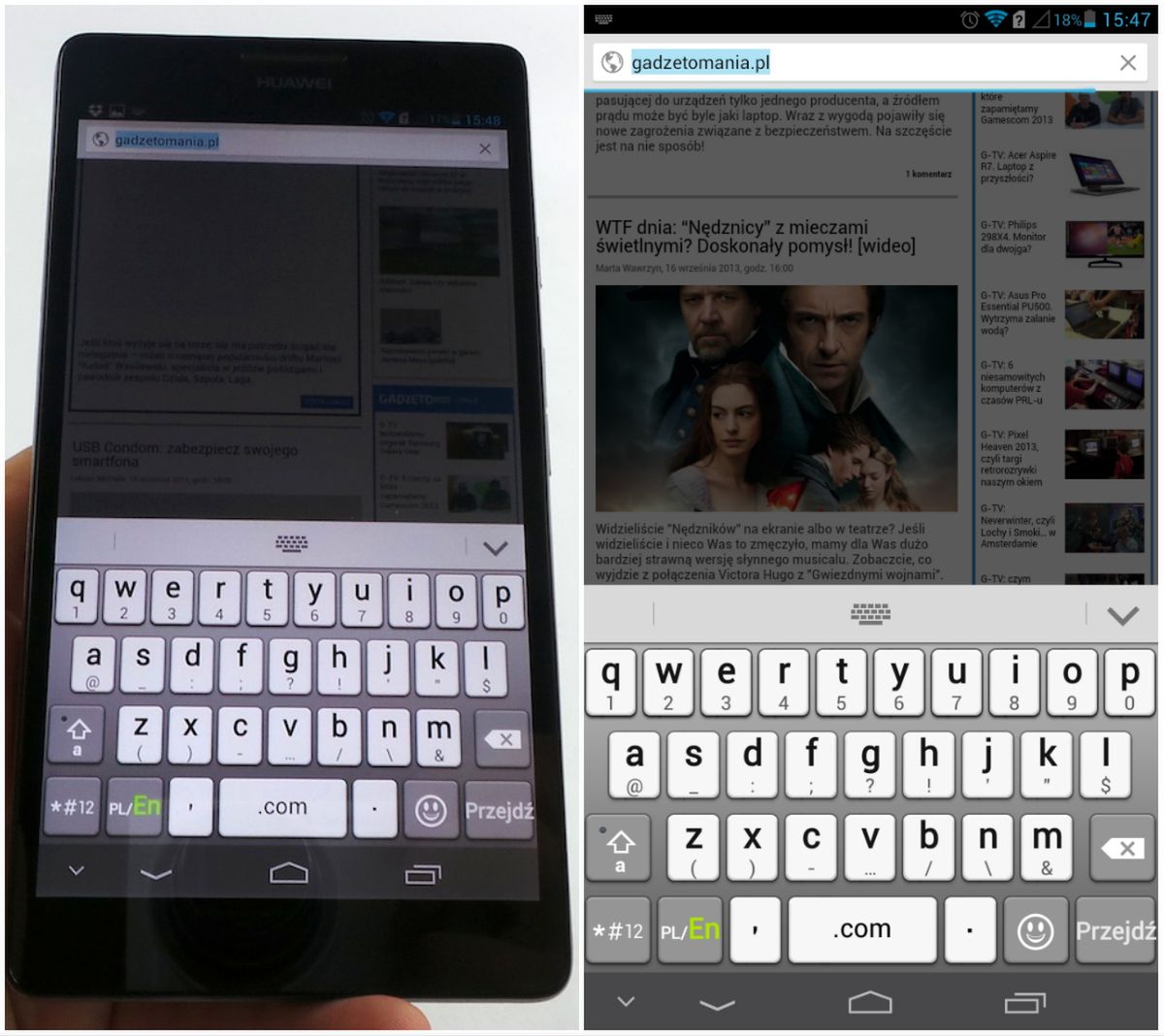 Huawei Ascend Mate - test jednego z największych smartfonów z Androidem 15