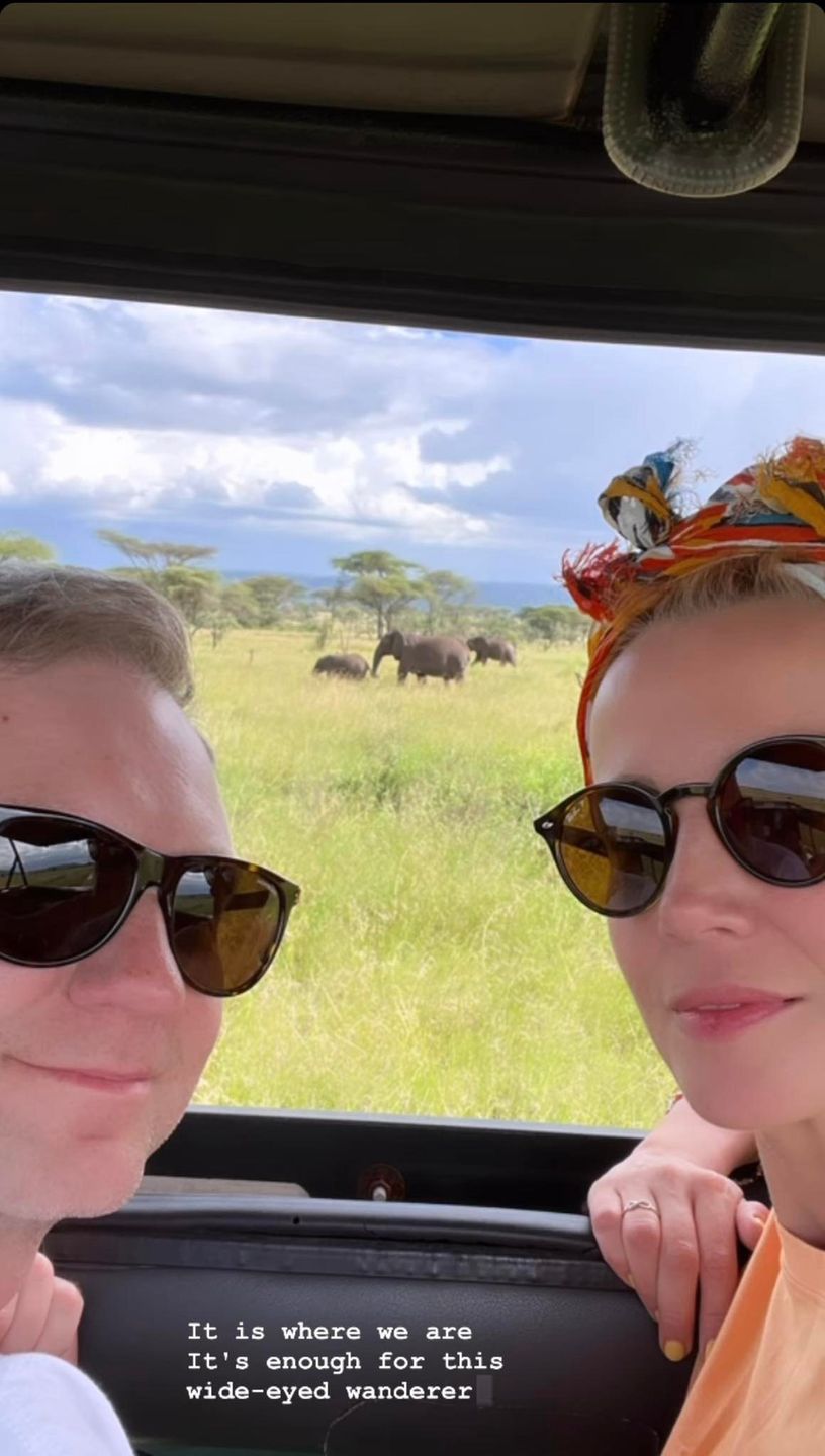 Katarzyna Zielińska relacjonuje wakacje na safari
