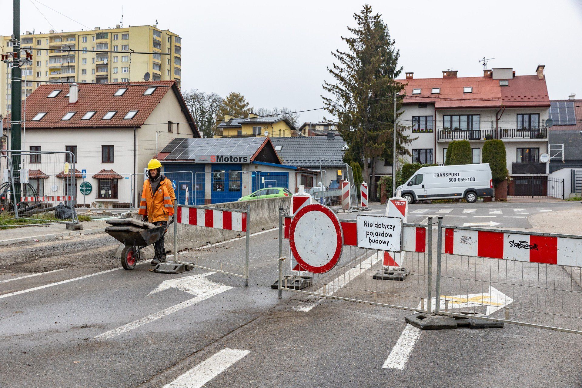Inwestycje na ul. Dobrego Pasterza w Krakowie