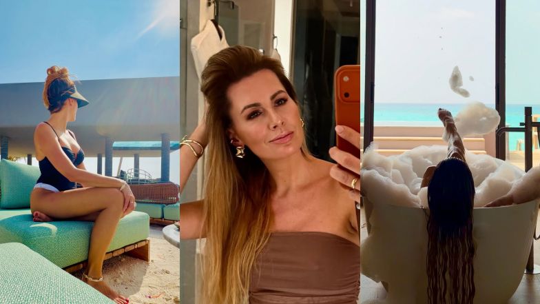 Agnieszka Hyży na wczasach