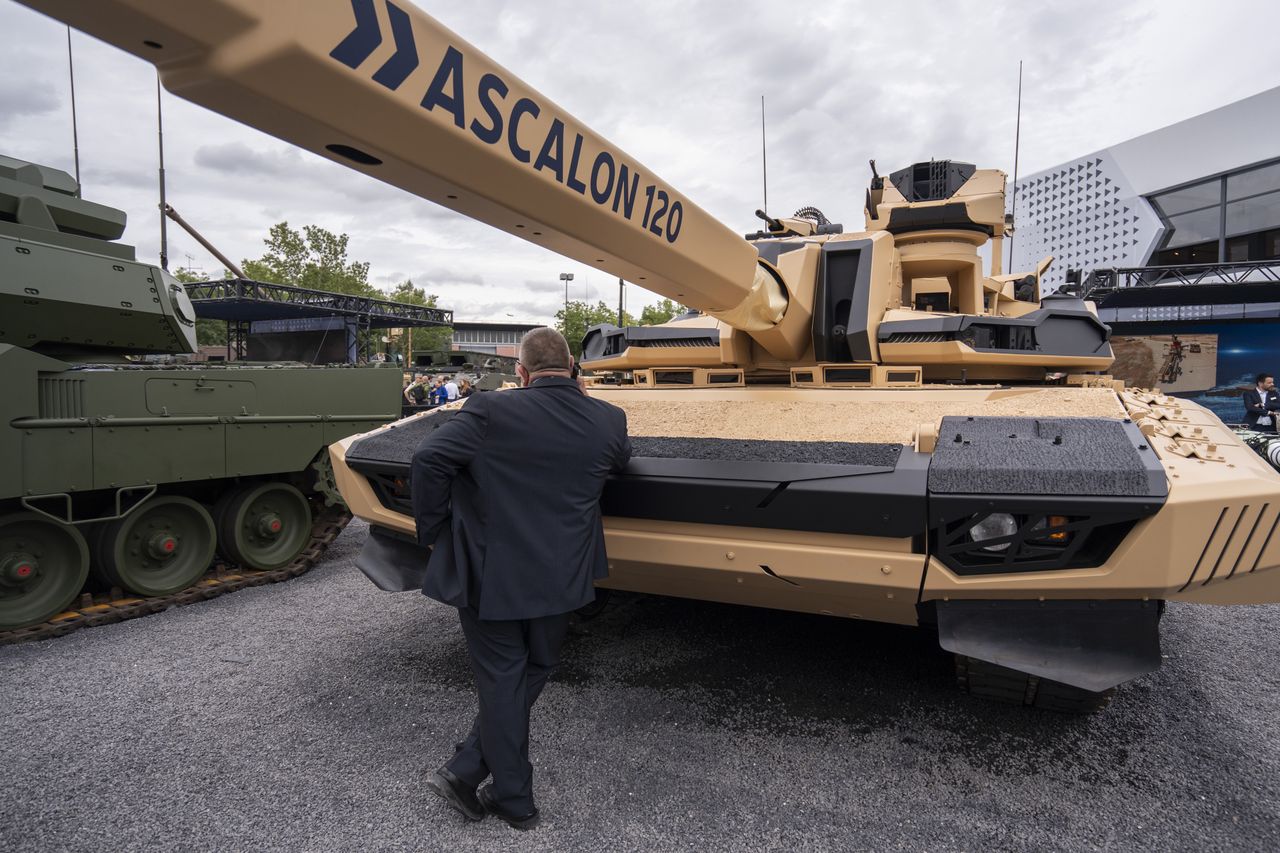 France unveils updated Leclerc tank at Eurosatory defense fair