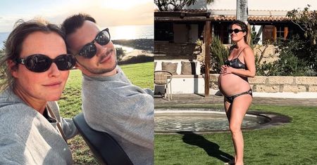 Olga Frycz wystawiła CIĄŻOWY brzuch na hiszpańskie słońce (ZDJĘCIA)