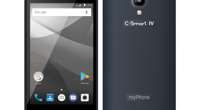 C-Smart IV - nowy smartfon myPhone w Biedronce za 179 zł